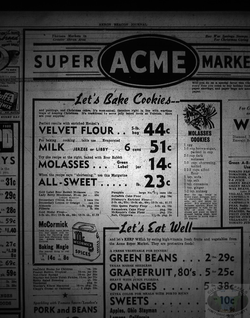 acme food ad dec 16 1943