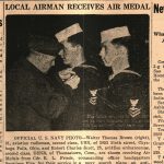 1946 Walter Thomas Brown (Navy) of 6th Street Receives Award