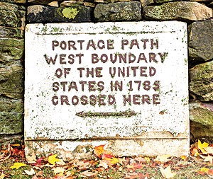 Tidbit Tuesday: The United States boundary went right thru Cuyahoga Falls at one time!